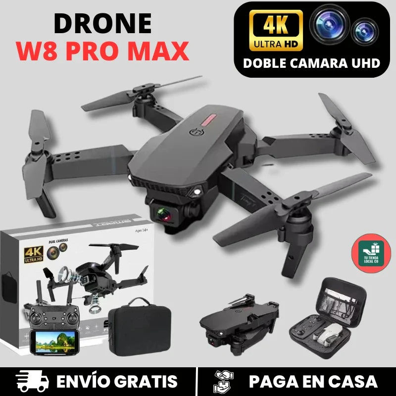 💎Dron Doble Cámara 4K + GRATIS Maletín🎁