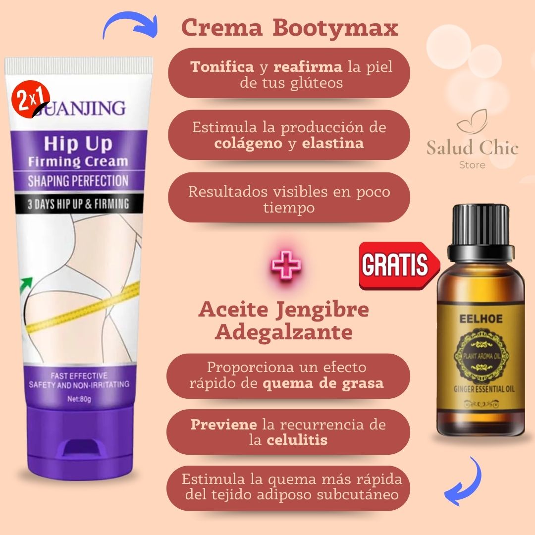 BootyMax™ 2X1✨ + GRATIS Aceite Adegalzante😍