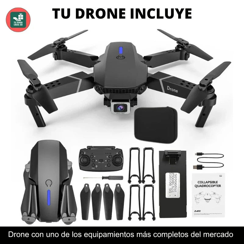 💎Dron Doble Cámara 4K + GRATIS Maletín🎁