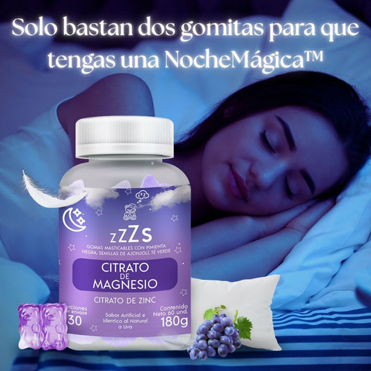 😍2x1 Solo Hoy💜NocheMágica™ Gomitas de Citrato de Magnesio