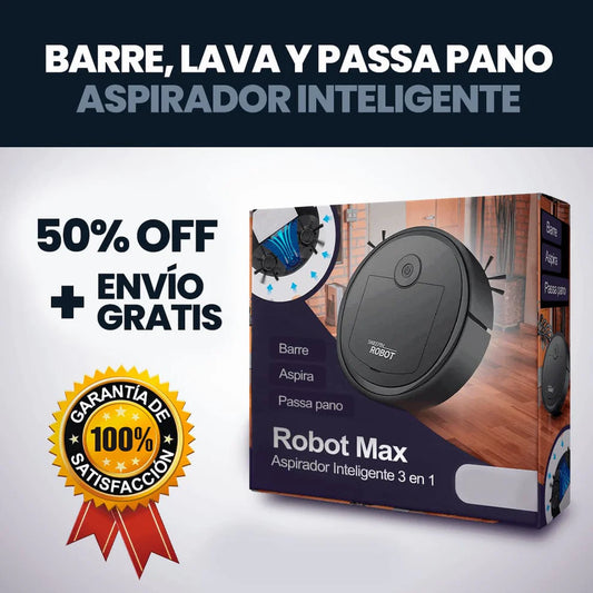 🎁 Compra 1 LLEVA 2 🌿MAX CLEAN™ Aspiradora Robótica